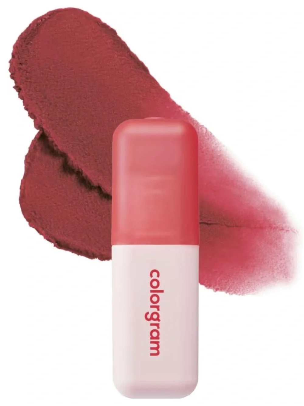 Set of TWO (2) COLORGRAM Nude Blur Lip Tints (Shade 05 - Vintage Red)